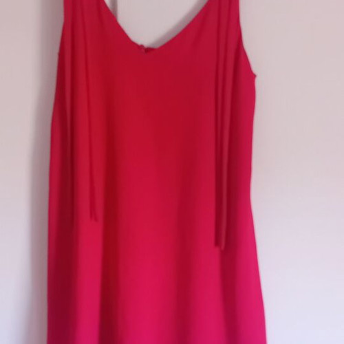 Red short dress Zara like new, size S
