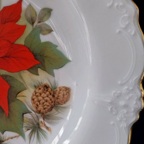 Tirschenreuth Germany Christmas deep serving plate