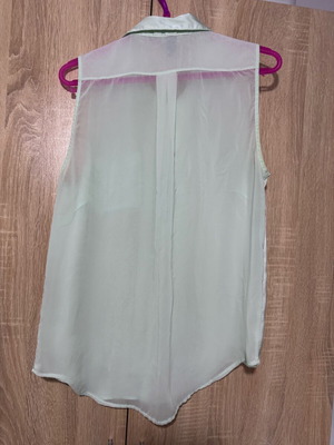 Sleeveless shirt/blouse used H&M mint size L