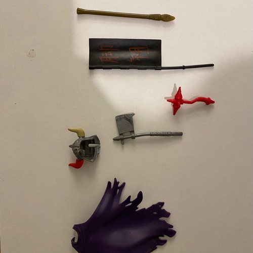 Turtles 8 figures and accessories used