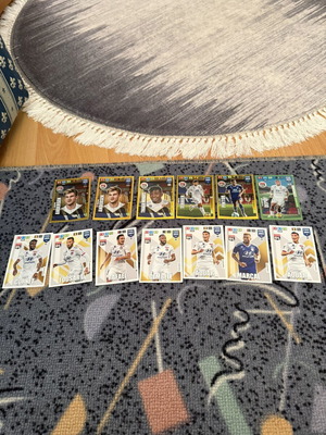 Adrenalyn XL Lyon cards used, full set