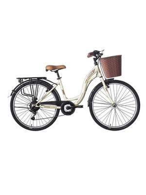 Alpina City Bike 28” used, 7-speed, V-Brakes, steel frame, women's