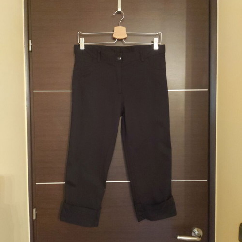 Women's Capri Pants like new, size M 38 10, black