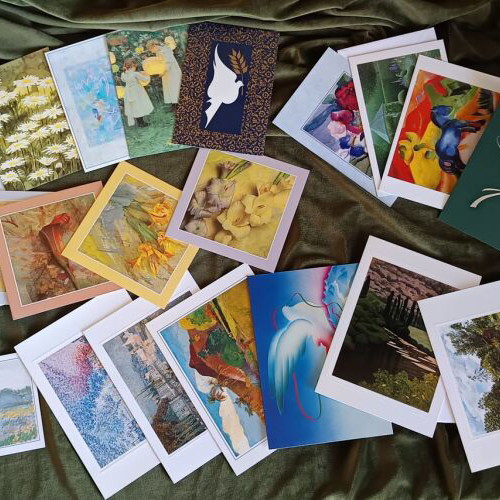 Vintage Unicef set of 28 collectible art cards new
