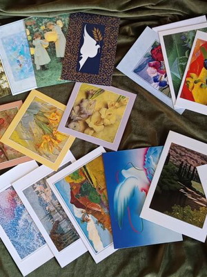 Vintage Unicef set of 28 collectible art cards new