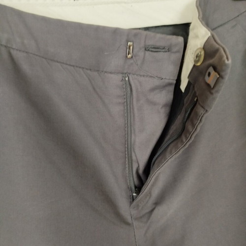 Zara women's straight-leg pants grey like new size 36-38