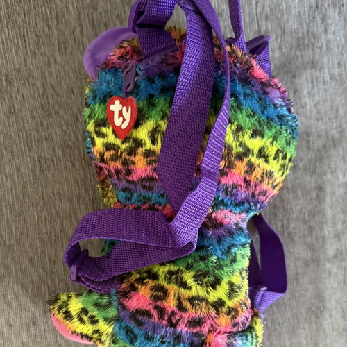 Ty children's backpack Dotty used, colorful