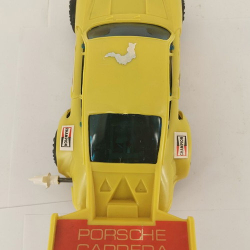 Children's toy car used, celluloid, Greek 1980