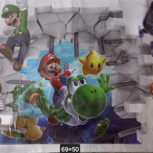 Super Mario wall sticker new 69×70 cm