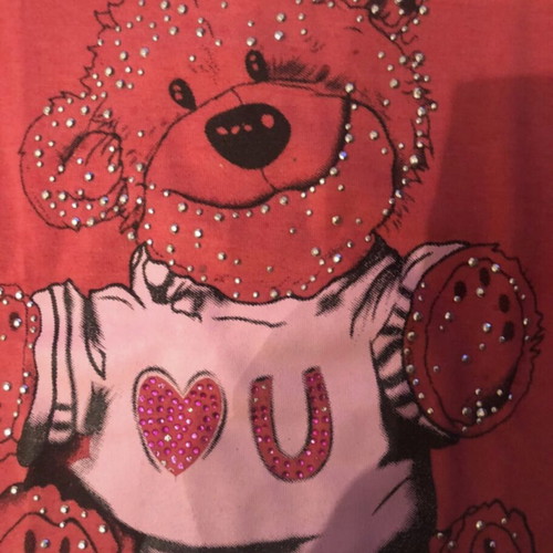 Ativo T-shirt for 10-year-old girls, pink, size 140 cm