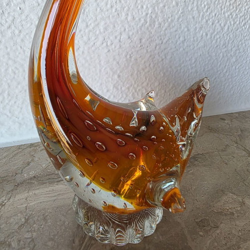 Murano glass swan like new