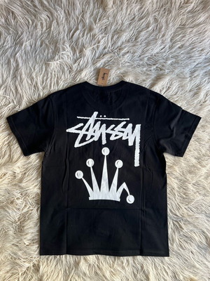 Stussy Stock Crown Tee size S new, black