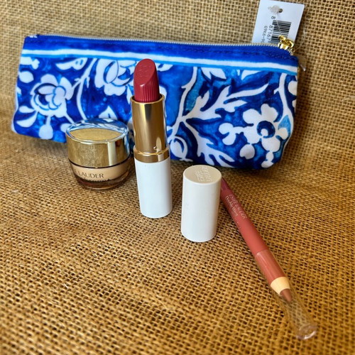 Estée Lauder makeup bag with 3 products new