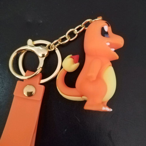 Pokemon Charmander keychain new, multicolored