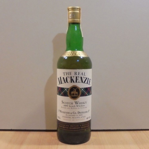The Real Mackenzie Scotch Whisky old sealed bottle 750ml like new