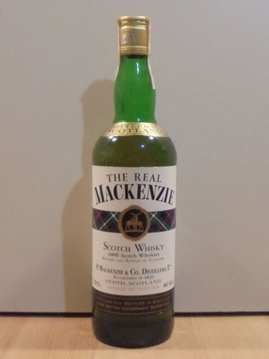 The Real Mackenzie Scotch Whisky old sealed bottle 750ml like new