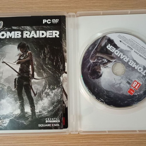 Tomb Raider PC DVD like new, Crystal Dynamics