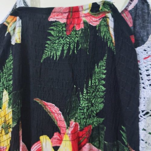 Long floral summer dress used, size small, M Made In Italy