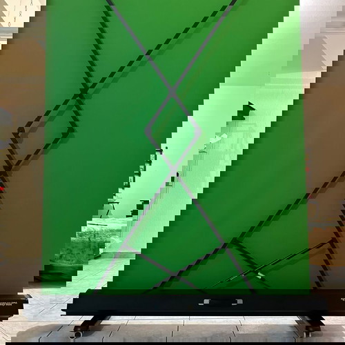 Φορητό Πτυσσόμενο Green Screen σαν καινούργιο