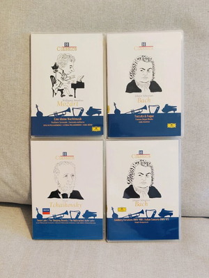 Classics Great Composers 4 CD like new, classical music