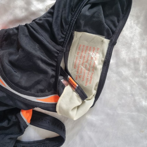 Adidas ολόσωμο μαγιό καινούργιο, μέγεθος S, μαύρο με πορτοκαλί λεπτομέρειες