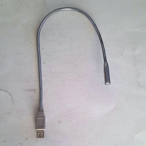 Usb led light used, ideal for laptop and airplane