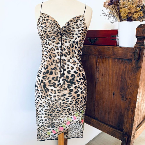 Vintage Veloudakis dress like new, asymmetric design