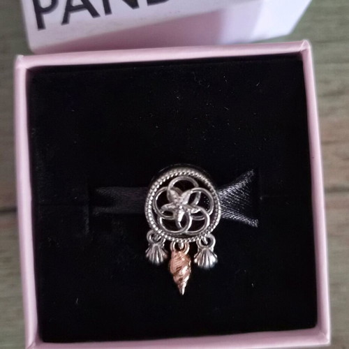 Pandora Open Dream Catcher and Shells Charm silver new