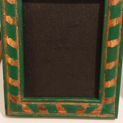 Wooden frames with gold metal details new, three sizes