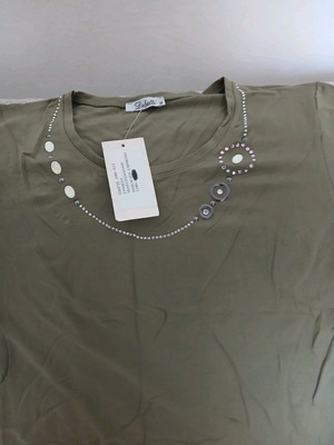 Delutto shirt new, green, size M