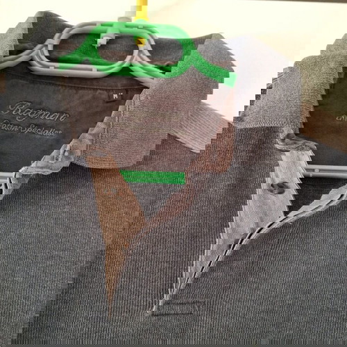 Μπλούζα ανδρική Radman M μεταχειρισμένη, 100% βαμβάκι, γκρι καφέ