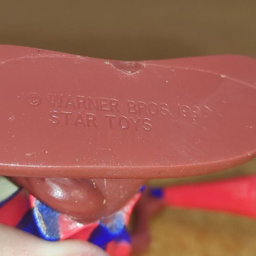 Vintage Taz FC Barcelona figure 1996 by Star Toys Warner Bros
