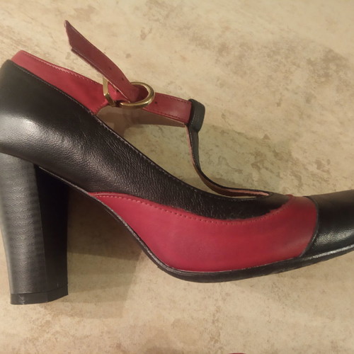 New Matic shoes black-red pumps size 36 new