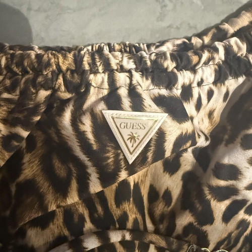 Guess bikini bottom large new, black and brown