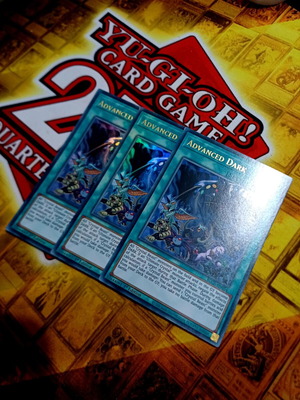 Σετ 3x Advanced Dark κάρτες Yu-Gi-Oh! BLCR Ultra Rare