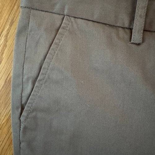 Zara Basic cotton straight pants like new, beige