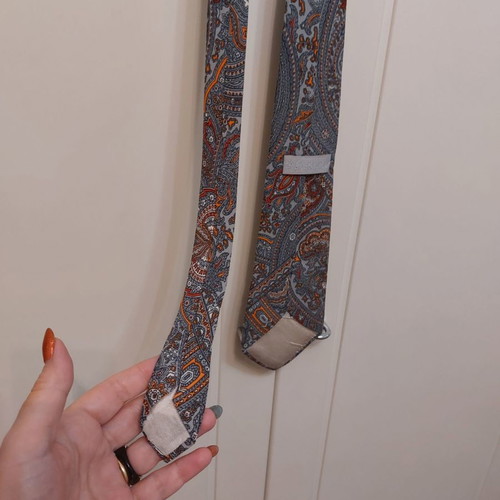 Pagoni tie used with minor wear inside