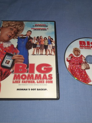 Big Mommas Like Father Like Son DVD used, comedy with subtitles
