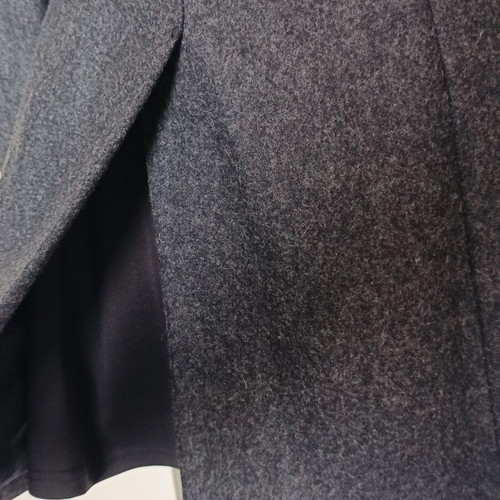 Toi & Moi wool short coat new in dark gray