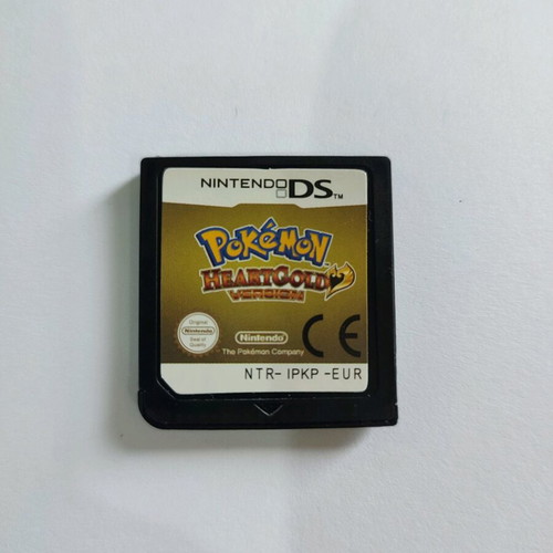 HeartGold Pokemon Nintendo DS Lite Cartridge used for 2DS 3DS XL DSI