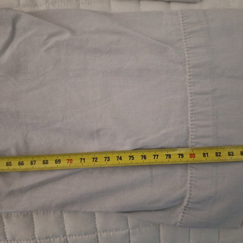 JustB gray capri pants size M like new