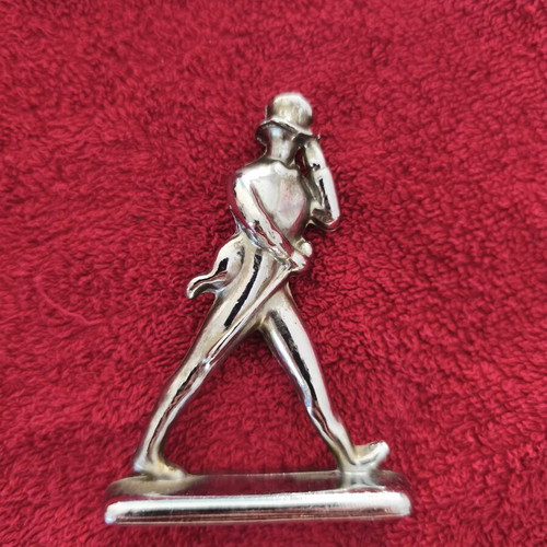 Johnnie Walker metal figurine used