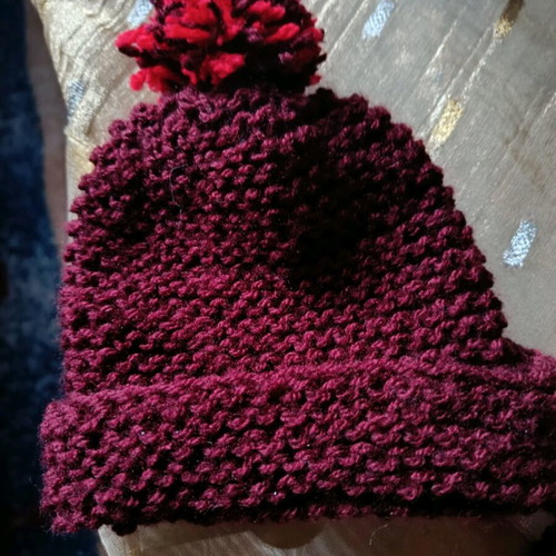 Knitted hats and scarves made to order with love