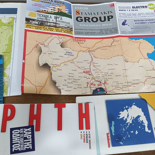 Maps used, pack number 5