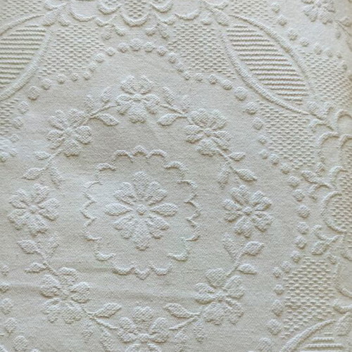 Vintage traditional white pique bedspread like new