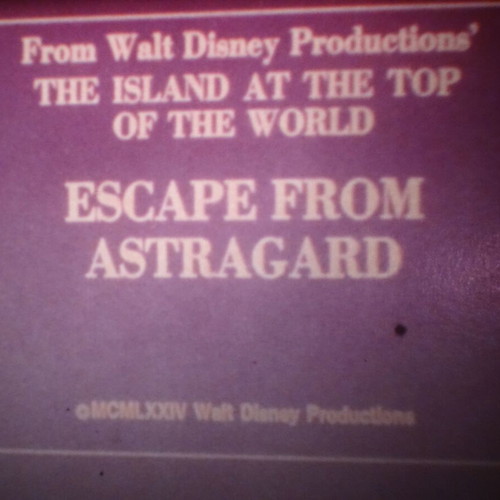 Super 8mm Escape From Astragard color sound film like new