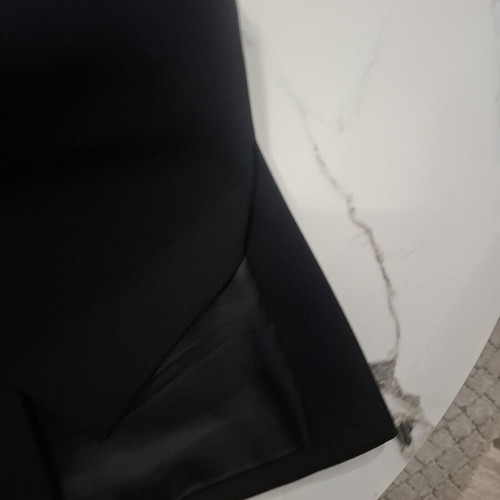 Zara black tailored vest size M like new