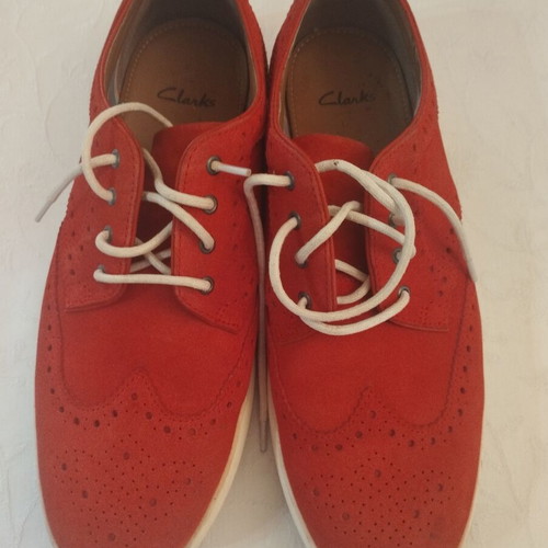Clarks men's suede shoes like new, size 42