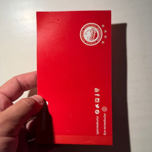 Olympiacos Season Ticket Benefits Booklet 2023-2024 new