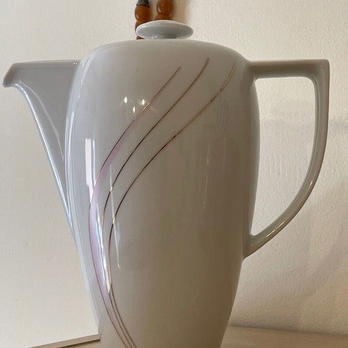 Art Deco Vintage Porcelain Teapot Germany New